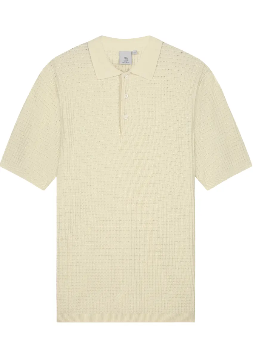 Law of the Sea | Yohei structure knitted polo