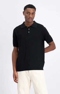 Law of the Sea | Yohei structure knitted polo