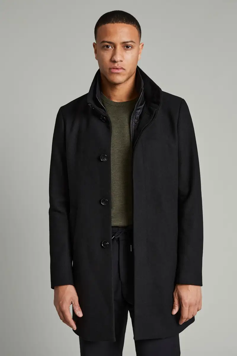 Matinique | Harvey N Classic wool 300275 Black