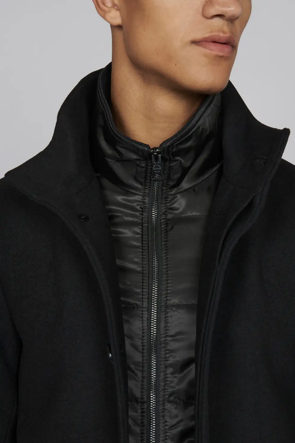 Matinique | Harvey N Classic wool 300275 Black