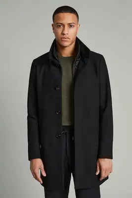 Matinique | Harvey N Classic wool 300275 Black