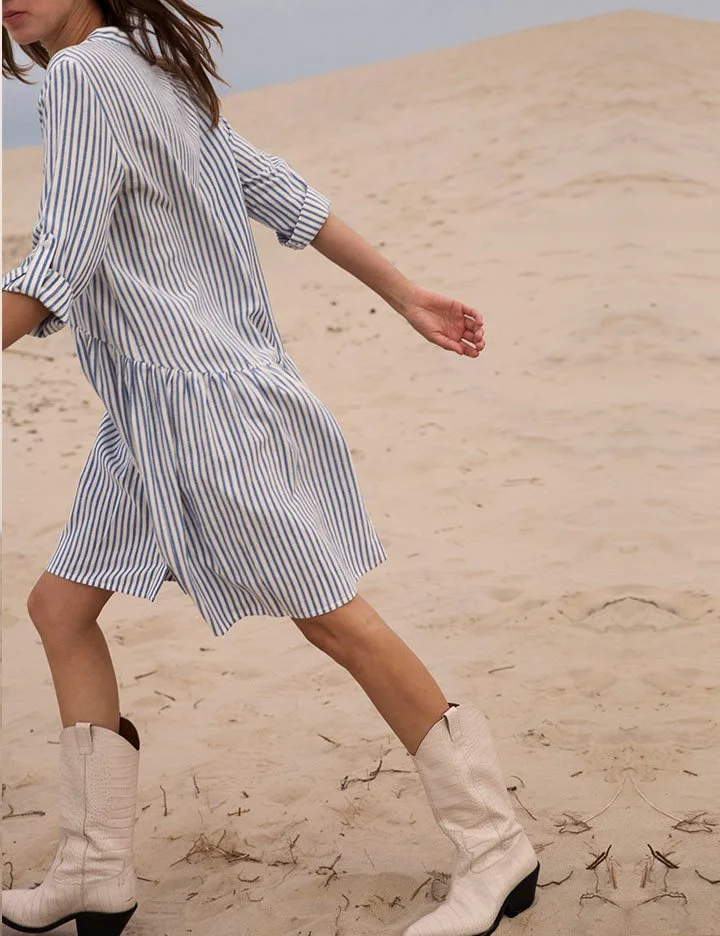 MBYM | albana dayana stripe dress dayana stripe