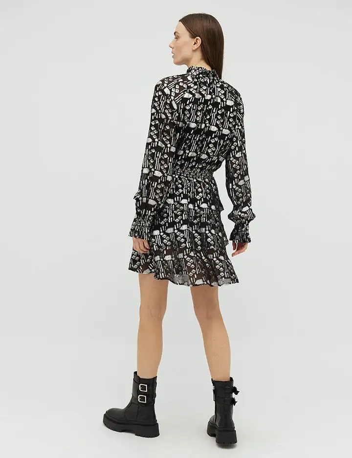 MBYM | Danetta-M, Sona, Dress 824 black lurex
