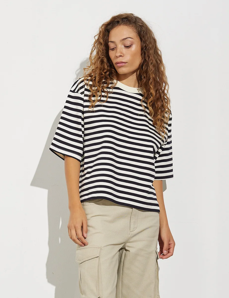 MBYM | Emrys-m. betsy stripe. top / t-shirt p49 island fo