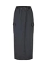 MBYM | Pahana long-m. blaire. skirt p36 washed grey