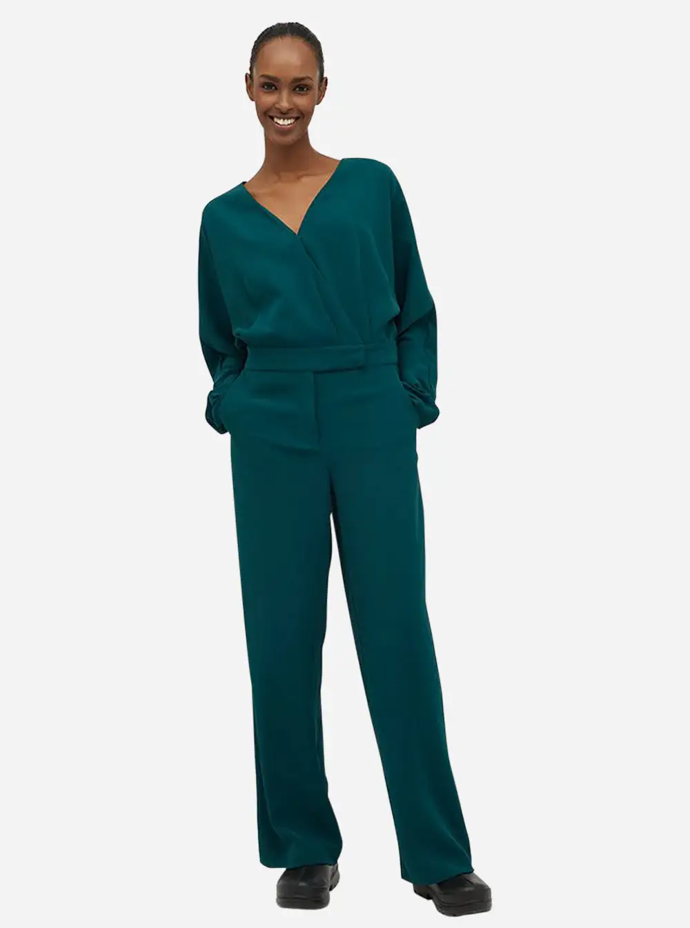 MBYM | Tainay-m. caine. jumpsuit o49 dark sea