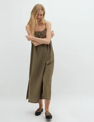 MBYM | Teslana-m. nadja. dress 233 dusty olive