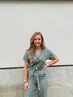 Miss Butcher | Diga Jumpsuit Dk. Delphi green