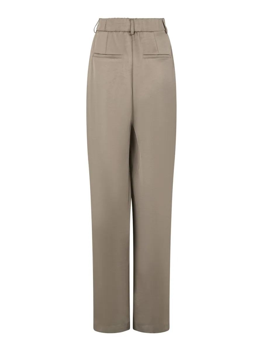 Neo Noir | Alessandra heavy sateen pants