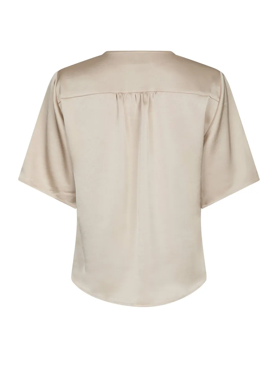 Neo Noir | Casadia heavy sateen blouse