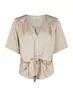 Neo Noir | Casadia heavy sateen blouse