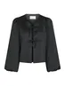 Neo Noir | Daliska dull satin blouse