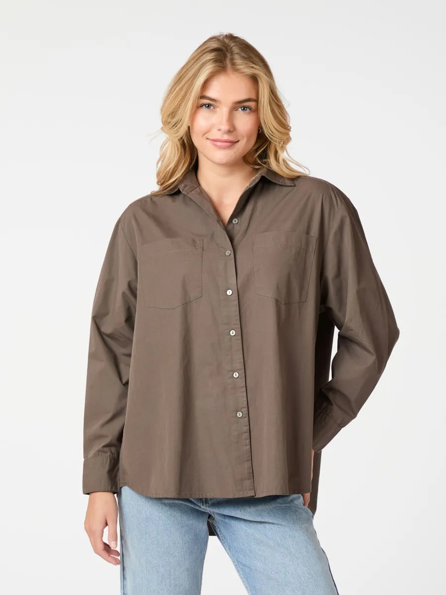 Neo Noir | Dalma c poplin shirt
