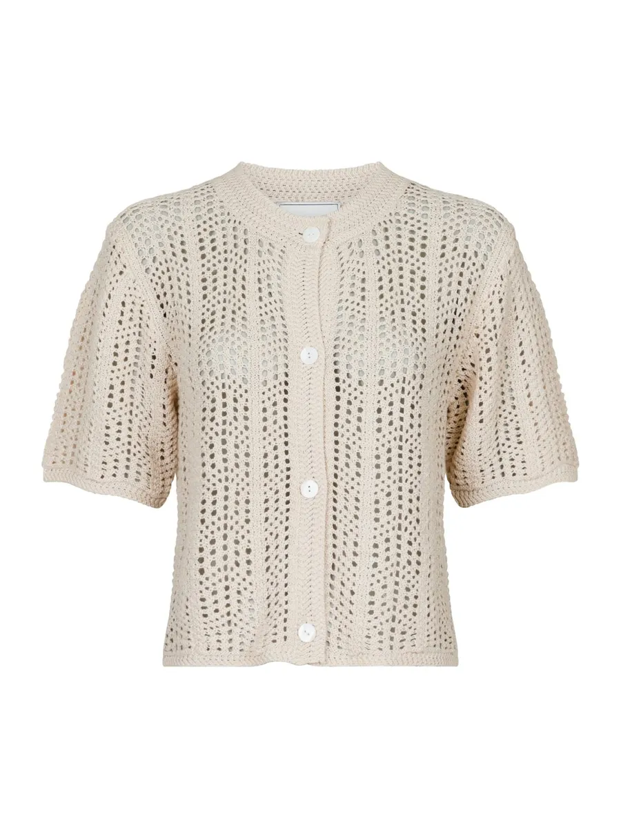 Neo Noir | Ellen crochet knit cardigan
