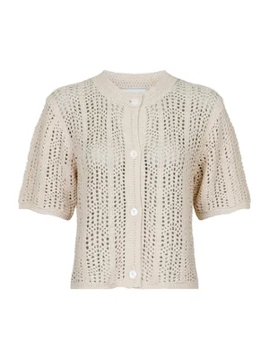 Neo Noir | Ellen crochet knit cardigan