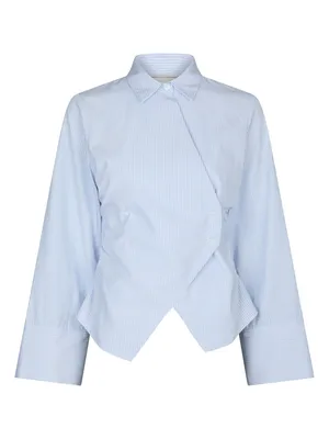 Neo Noir | Fenli striped shirt