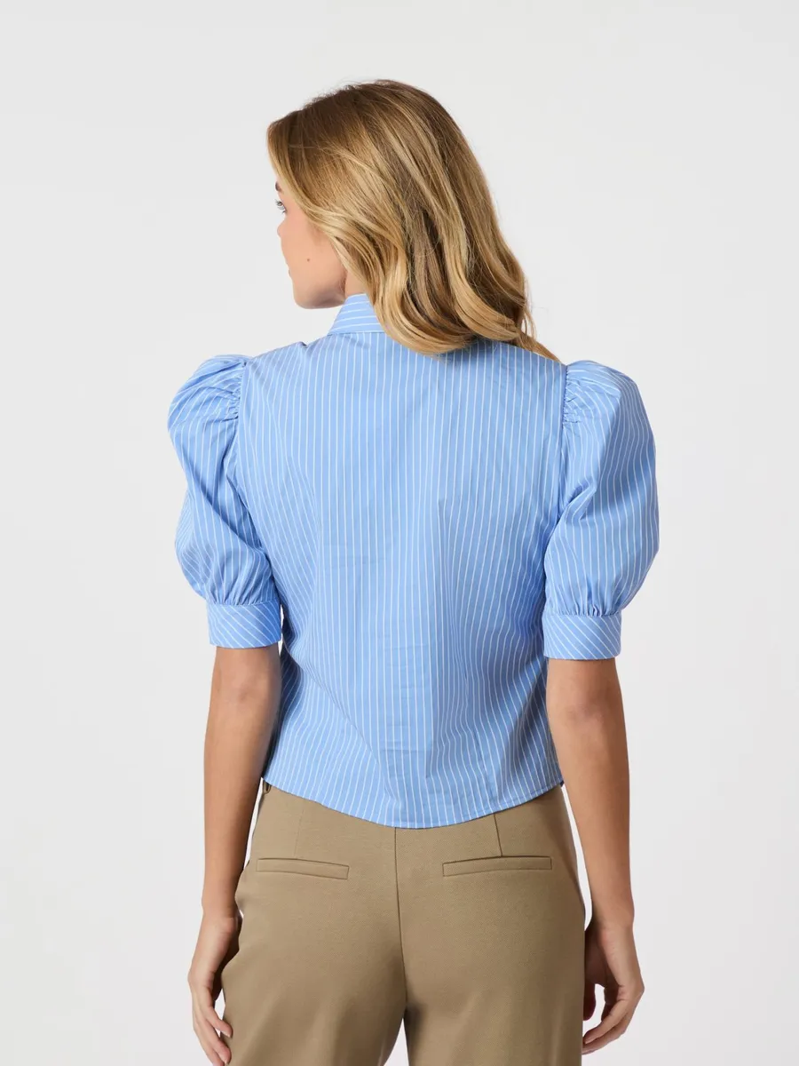 Neo Noir | Frannie stripe shirt