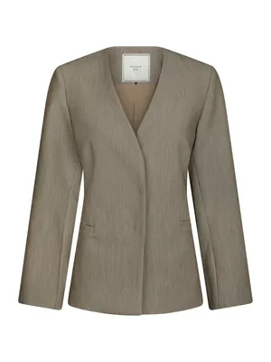 Neo Noir | Frillis fitted blazer