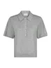 Neo Noir | Gracie knit polo tee