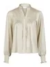Neo Noir | Jill smooth satin blouse