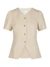 Neo Noir | Jules pinstriped blouse