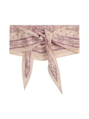 Neo Noir | Kinessa paisley scarf