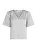 Neo Noir | Largo heavy sateen blouse