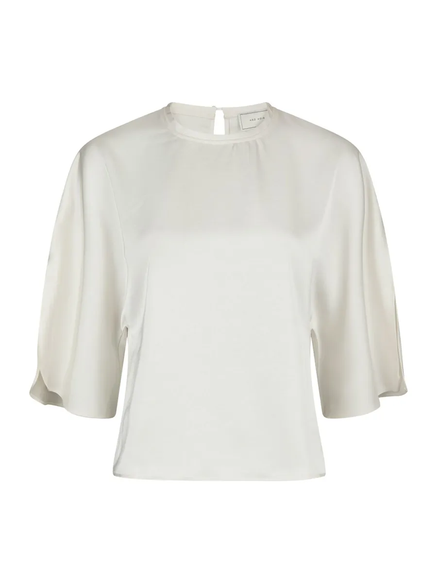 Neo Noir | Liora heavy sateen blouse