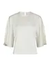 Neo Noir | Liora heavy sateen blouse