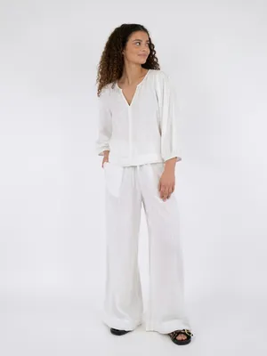 Neo Noir | Lissabon soft linen pants