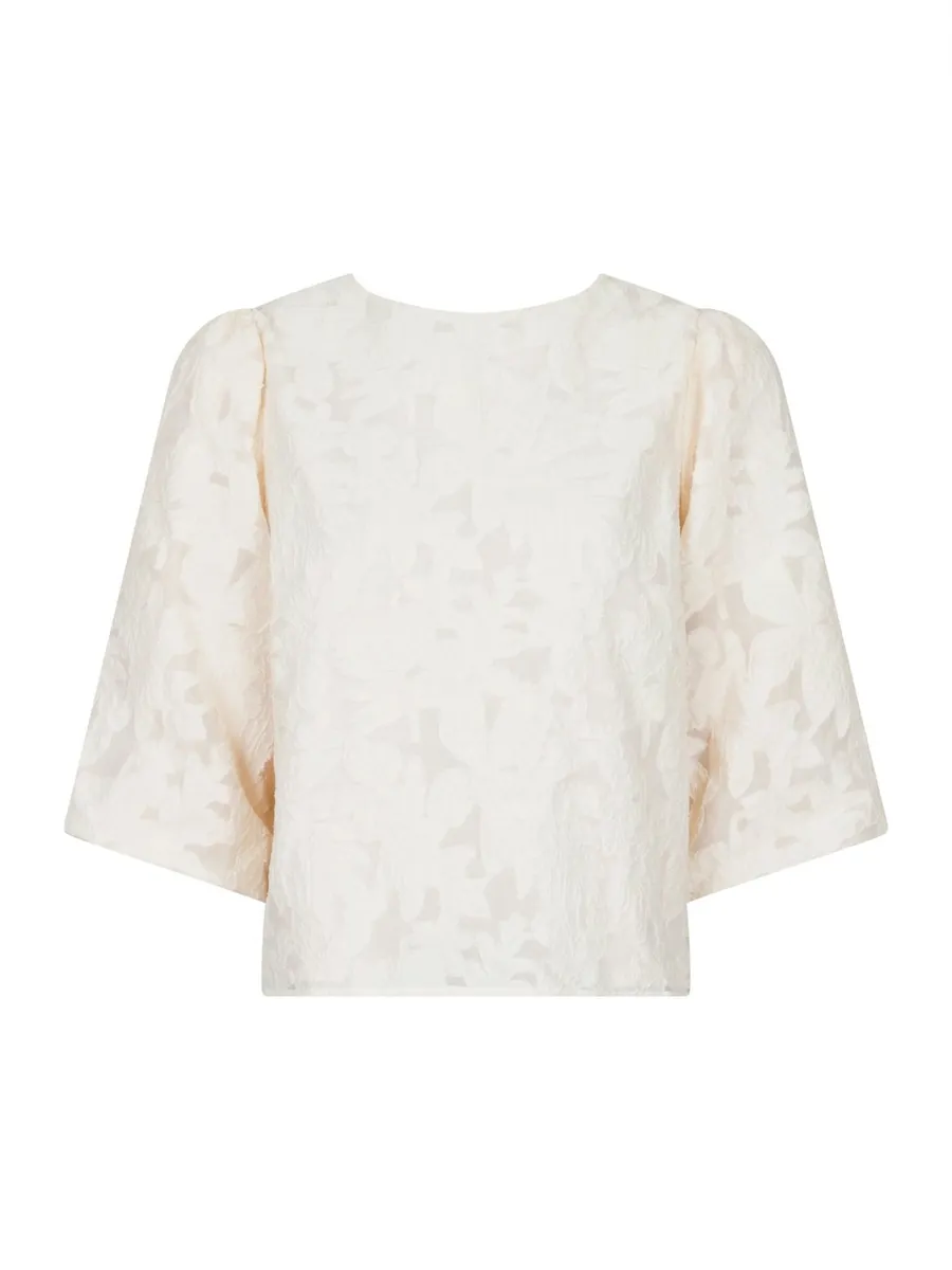 Neo Noir | Lorraine brocade blouse