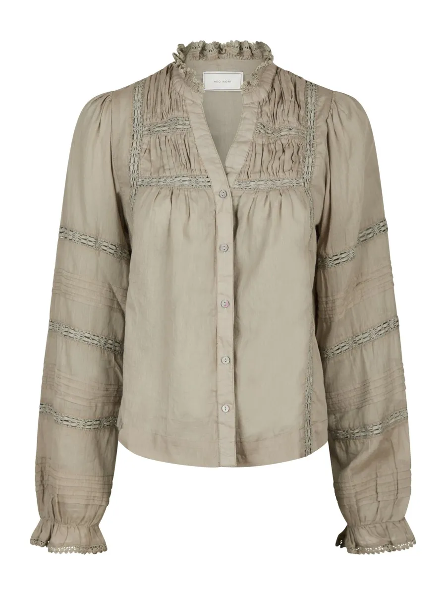 Neo Noir | Lyla s voile blouse