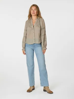 Neo Noir | Lyla s voile blouse