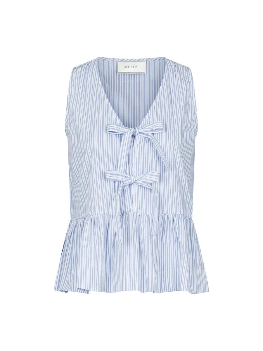 Neo Noir | Manja stripe top