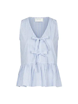 Neo Noir | Manja stripe top