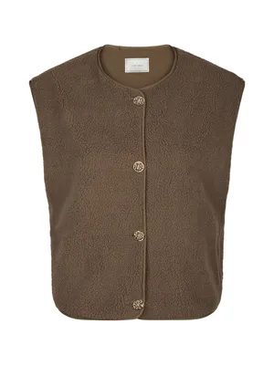 Neo Noir | Mariko teddy vest
