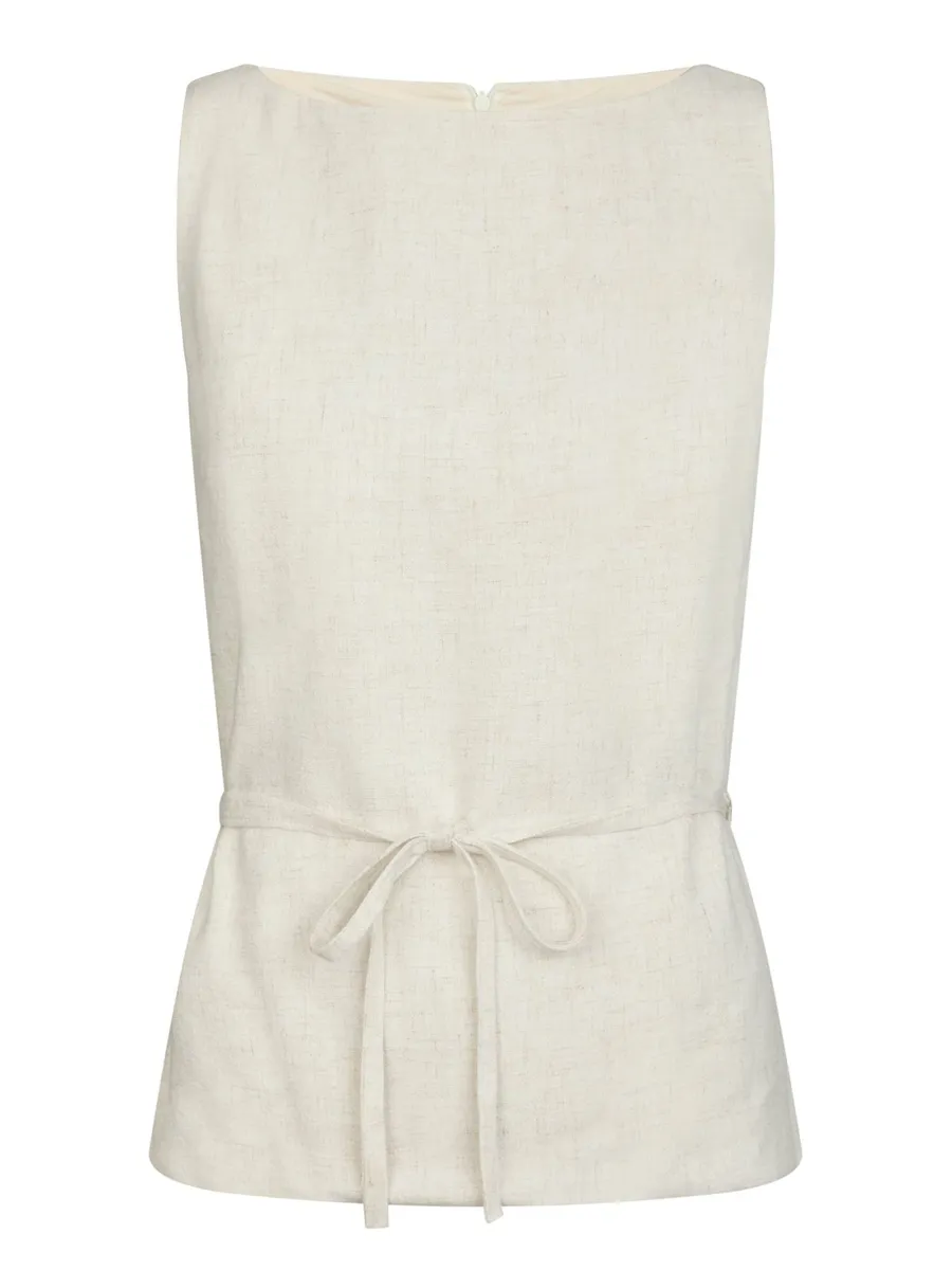 Neo Noir | Nassa linen top