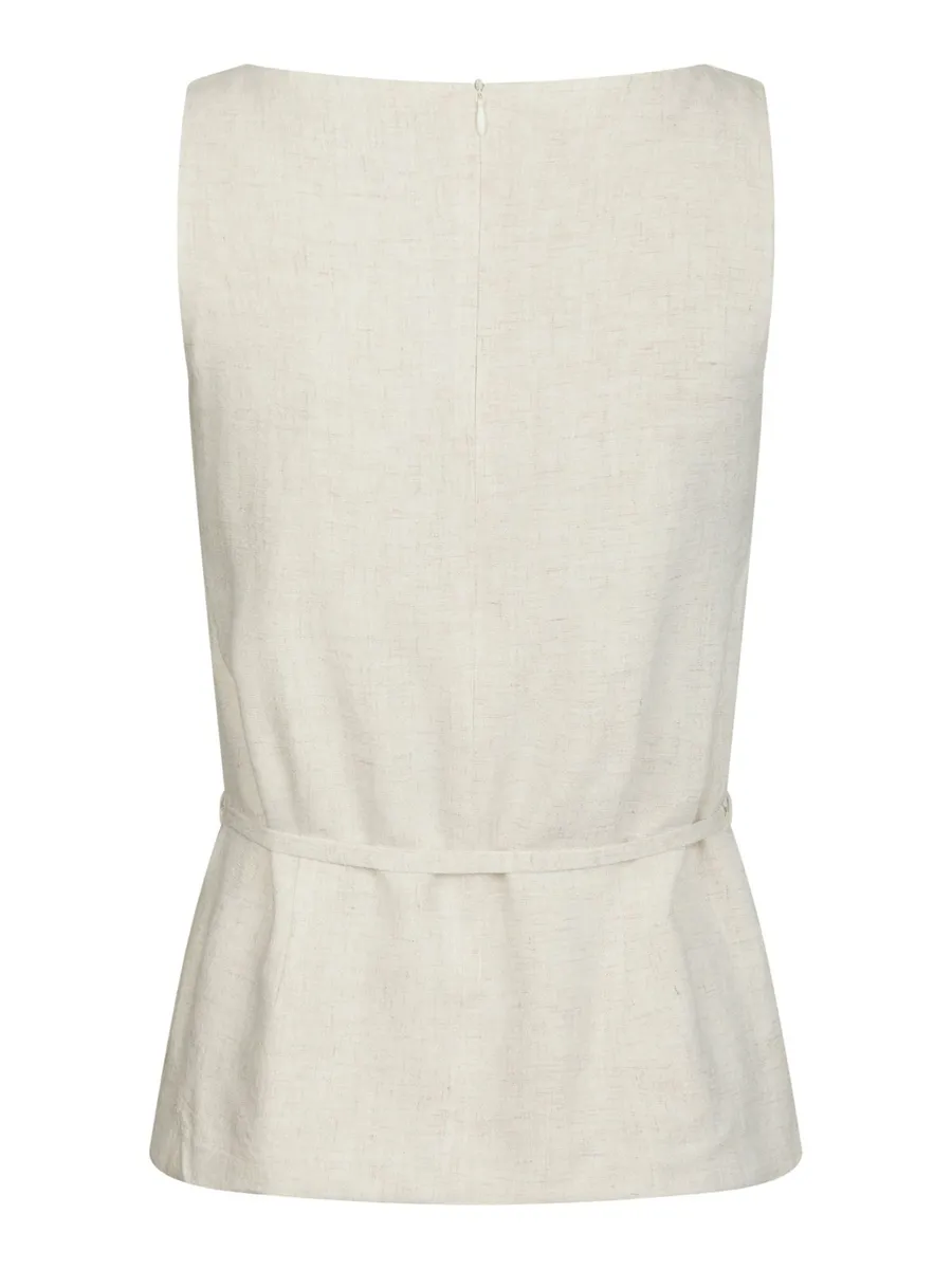 Neo Noir | Nassa linen top
