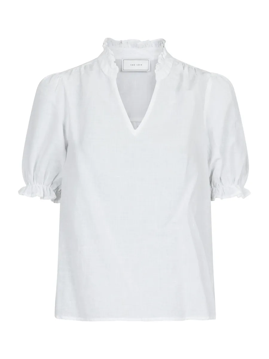 Neo Noir | Odesa linen blouse