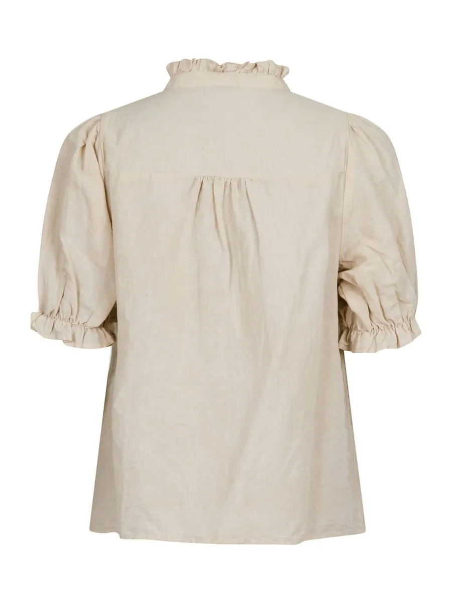 Neo Noir | Odesa linen blouse