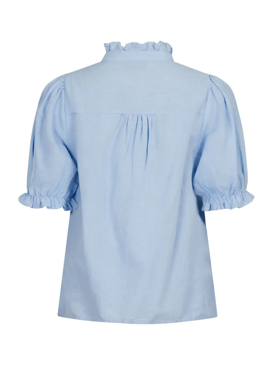 Neo Noir | Odesa linen blouse