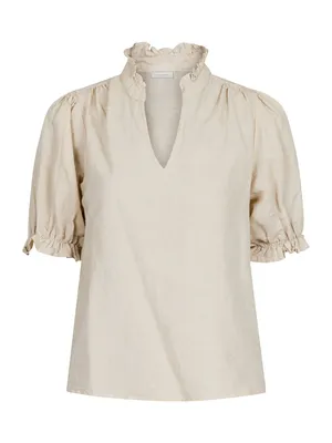 Neo Noir | Odesa linen blouse