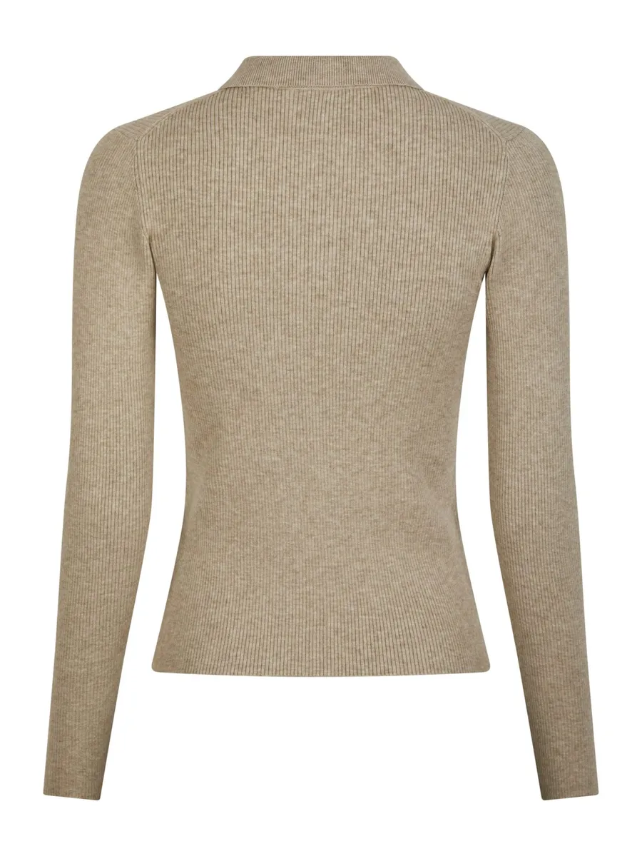 Neo Noir | Panama knit blouse