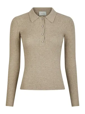 Neo Noir | Panama knit blouse