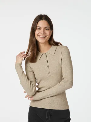 Neo Noir | Panama knit blouse