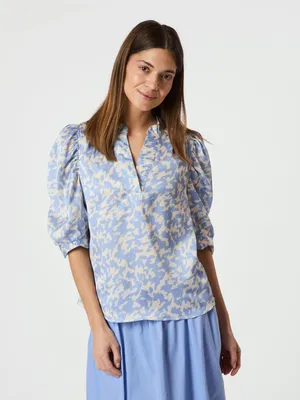 Neo Noir | Roella graphic fade blouse