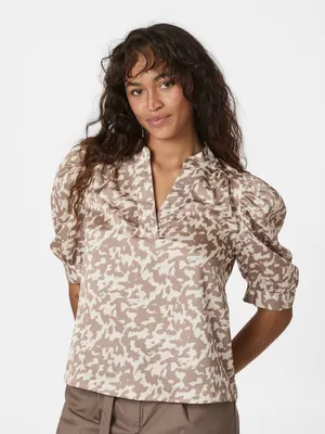 Neo Noir | Roella graphic fade blouse