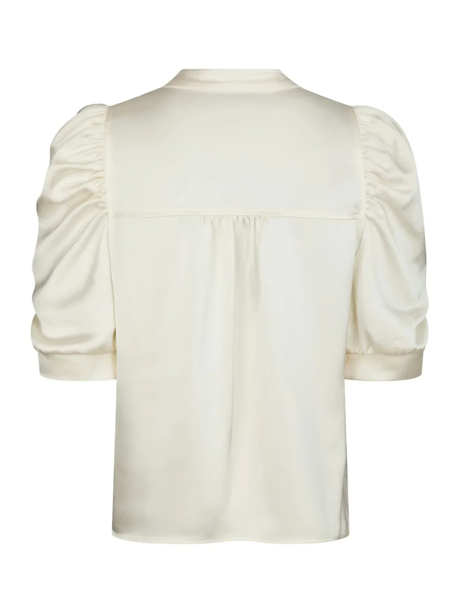 Neo Noir | Roella heavy sateen blouse