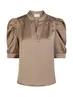 Neo Noir | Roella heavy sateen blouse