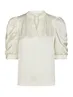 Neo Noir | Roella heavy sateen blouse